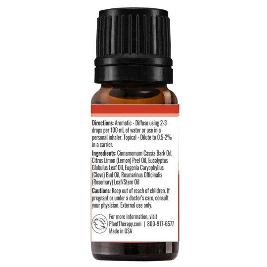 Organic Germ Fighter Essential Oil Blend, .33 Oz, PL