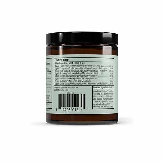 Organic Mushroom Blend for Dogs & Cats, 2.11 Oz, BW