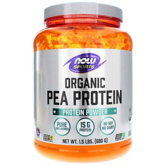 Organic Pea Protein, NOW