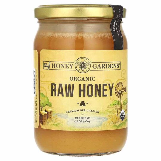 Organic Raw Honey, Honey Gardens