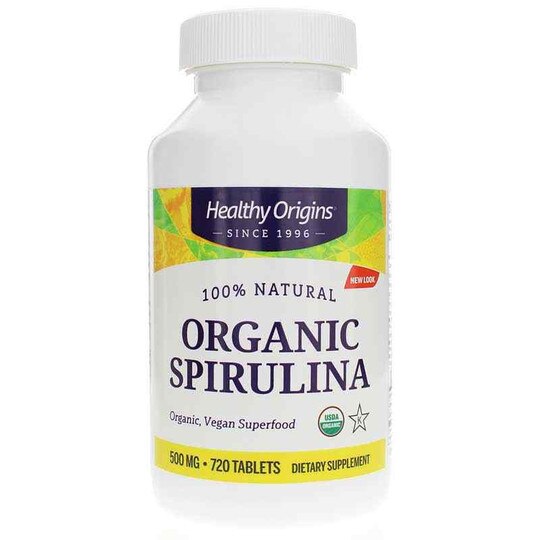 Organic Spirulina 500 Mg, HLO