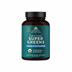 Organic Super Greens + Multivitamins Tablets