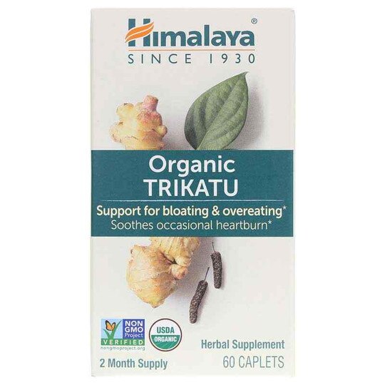 Organic Trikatu, 60 Caplets, HM