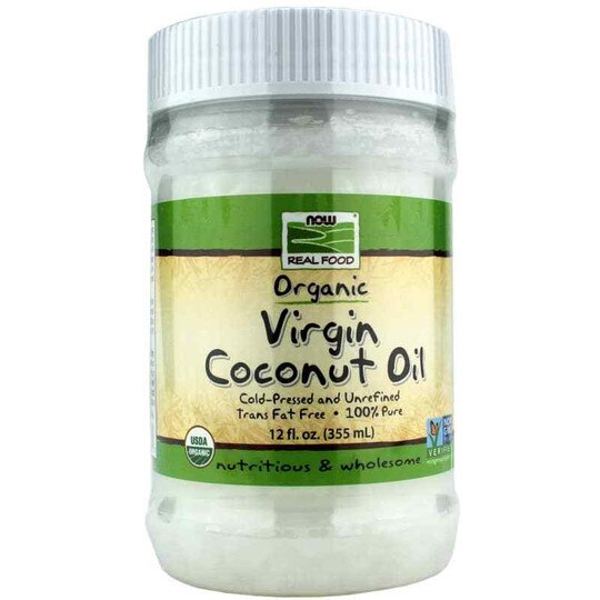 Organic Virgin Coconut Oil, NOW
