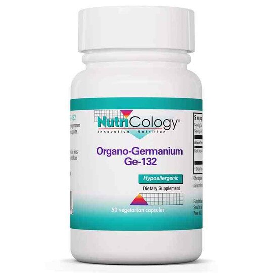 Organo-Germanium Ge-132, 50 Veg Capsules, NTC