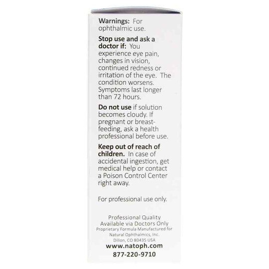 Ortho-K Thin (Daytime) Homeopathic Eye Drops, .33 Oz, NTO
