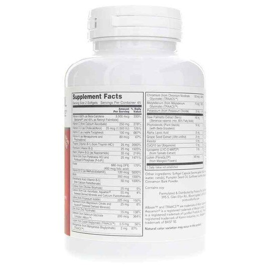 Ortho Multi Softgels for Men, 90 Softgels, PFLB