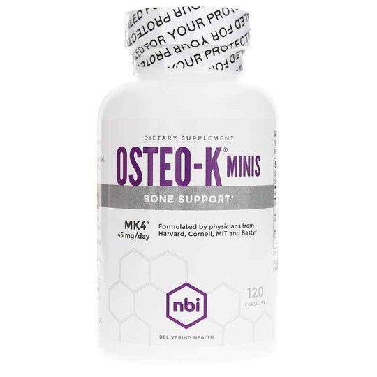 Osteo-K Minis, 120 Veg Capsules, NBI