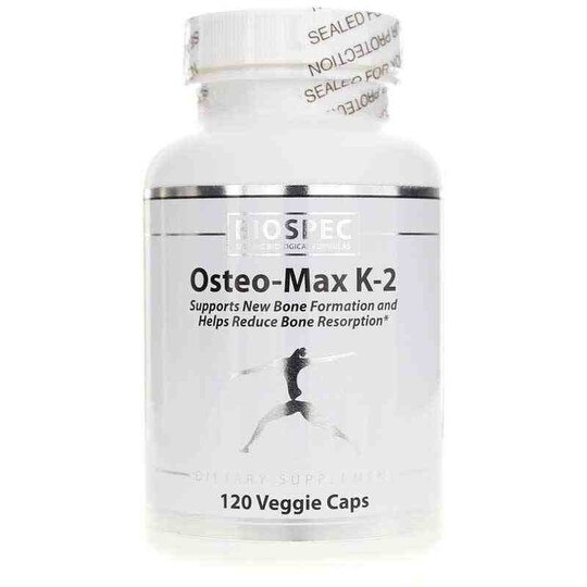 Osteo-Max K-2, 120 Veg Capsules, BSP