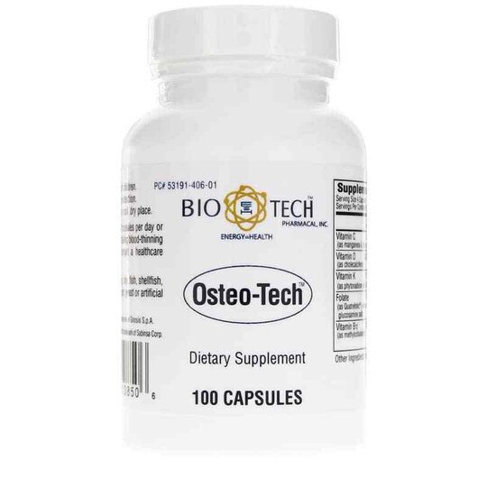 Osteo-Tech, 100 Capsules, BTP