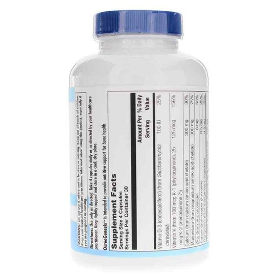 OsteoGenesis, 120 Veg Capsules, NBG