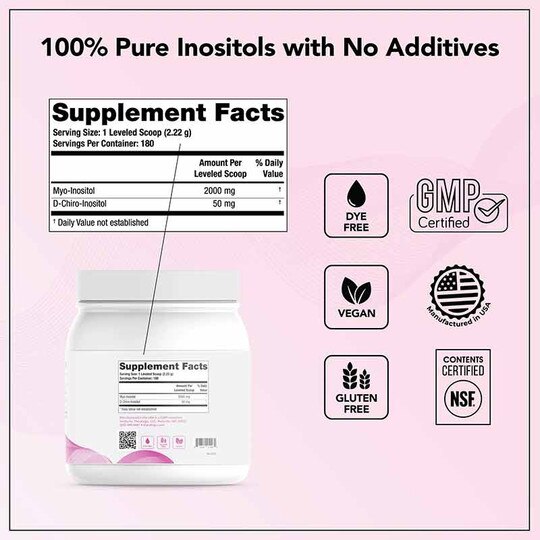 Ovasitol Inositol Packets, 180 Packets, THGX