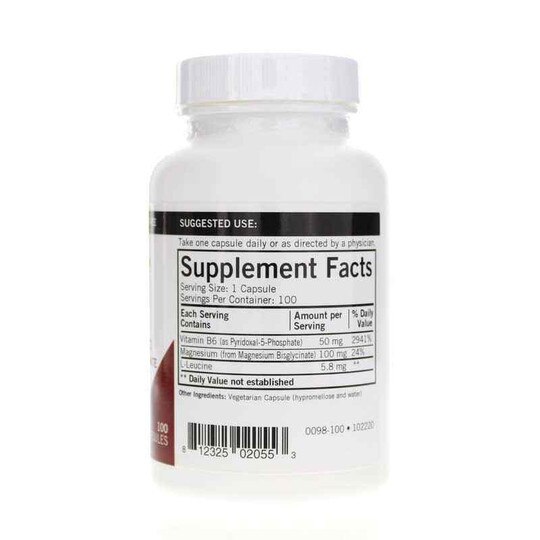 P-5-P with Magnesium Glycinate, 100 Capsules, KRK