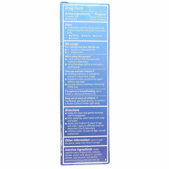 Pain Relief Arthritis Cream, 2 Oz, PCBD