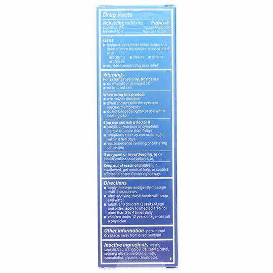 Pain Relief Penetrating Cream, 2 Oz, PCBD