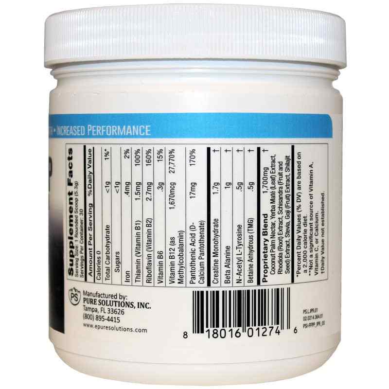 Paleo Pump PreWorkout, Pure Solutions
