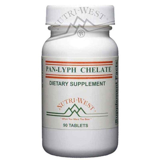 Pan-Lyph-Chelate, 90 Tablets, NWE