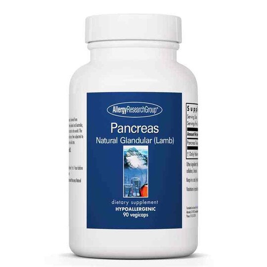 Pancreas Natural Glandular Lamb, 90 Veg Capsules, ARG