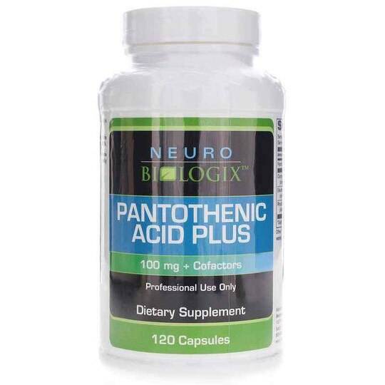 Pantothenic Acid Plus, 120 Capsules, NBX