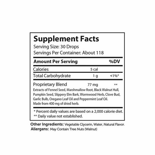 ParaGuard Liquid Intestinal Flora Support, 4 oz, ZHL