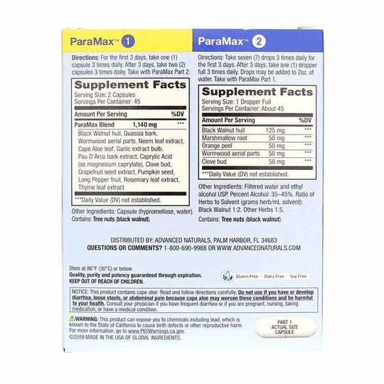 ParaMax 15-Day Program, 2 Pieces, ADVN