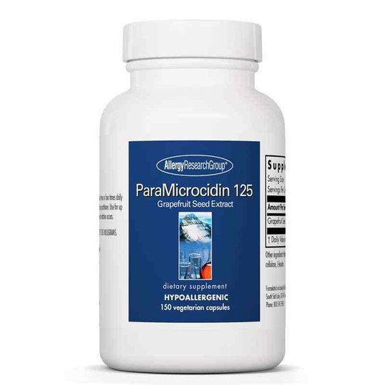 ParaMicrocidin 125, 150 Veg Capsules, ARG