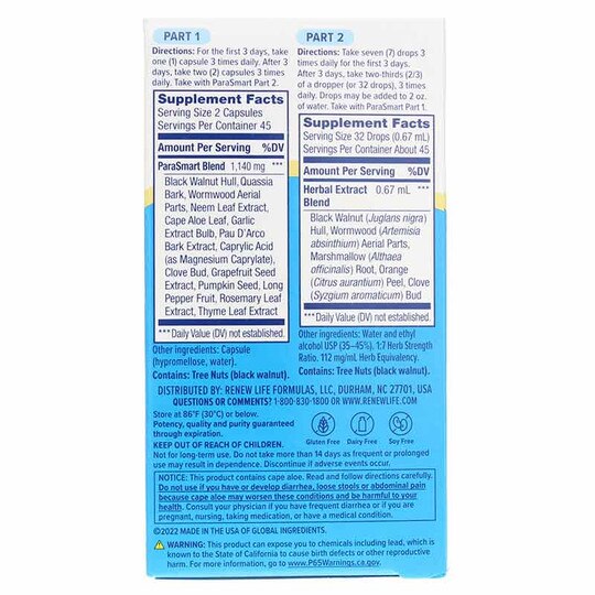 PARASmart Microbial Cleanse, 2 Piece(s), RNL