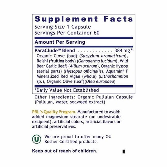 Paratosin Gastrointestinal and Immune Support, 60 Veg C, PRL