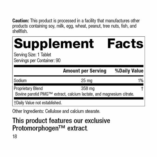 Parotid PMG, 90 Tablets, SP