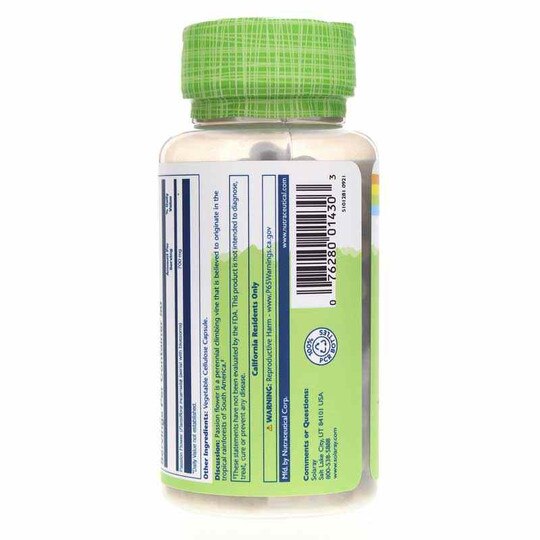 Passion Flower, 100 Veg Capsules, SLR