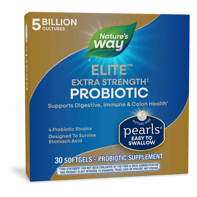 Pearls Elite Extra Strength Probiotics, Natures Way