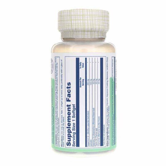 Peppermint Oil, 60 Enteric Coated Softgels, SLR