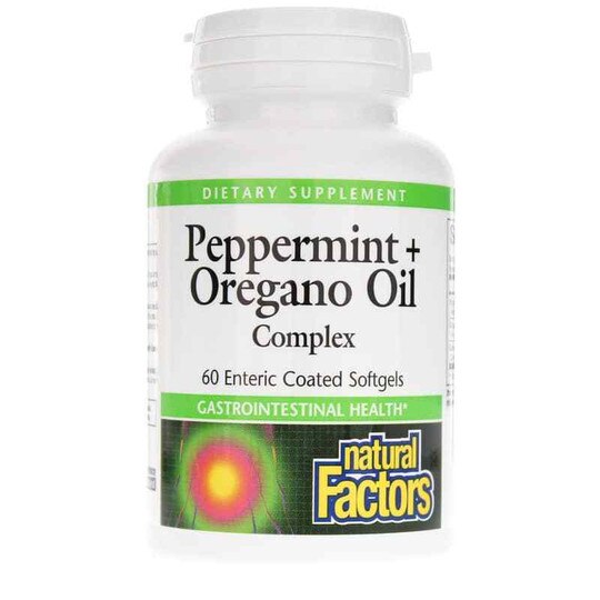 Peppermint & Oregano Oil Complex, 60 Enteric Coated Soft, NF