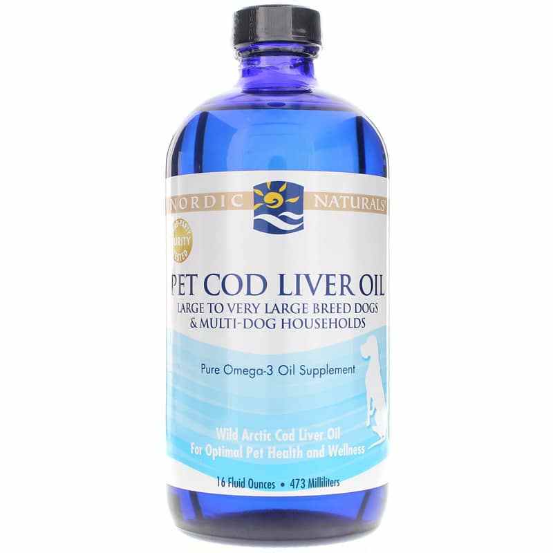 Pet Cod Liver Oil Large to Very Large Dogs, Nordic Naturals