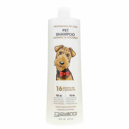 Pet Shampoo Oatmeal & Coconut, 16 Oz, GIO