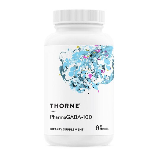 PharmaGABA-100, 60 Veg Capsules, THR