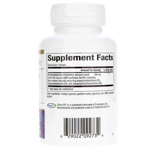Phosphatidylserine 100 Mg, 60 Softgels, BCN