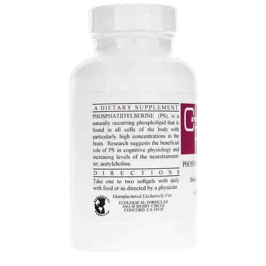 Phosphatidylserine, 60 Softgels, CR