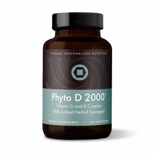 Phyto D 2000, 60 Veg Capsules, DAPN