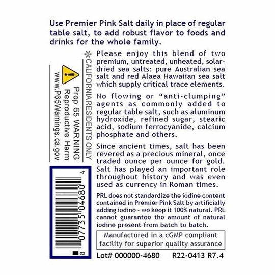 Pink Salt, 12 Oz, PRL