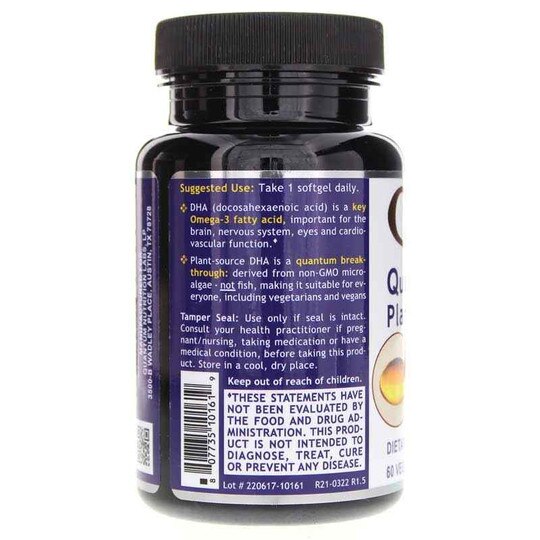 Plant DHA, 60 Veg Softgels, QNL
