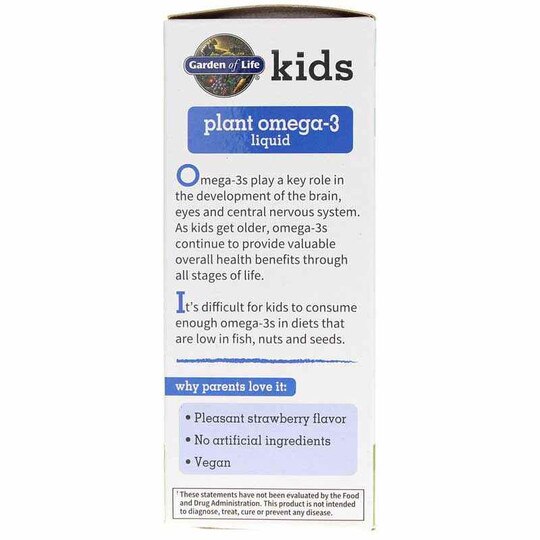Plant Omega-3 Liquid, 2 Oz, GOLK