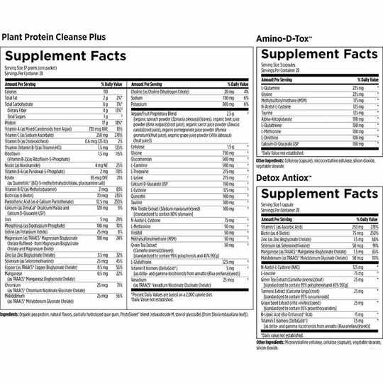 Plant Protein Cleanse Plus - 14 Day Detox Program, DFH
