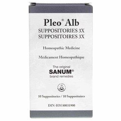 Pleo Alb Suppositories 3X