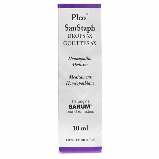 Pleo San Staph Drops 6X, .34 Oz, SNM