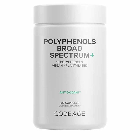 Polyphenols Broad Spectrum, 120 Capsules, CDE