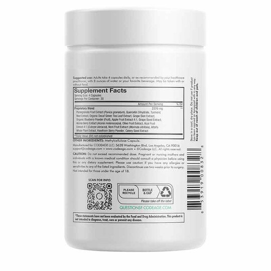 Polyphenols Broad Spectrum, 120 Capsules, CDE