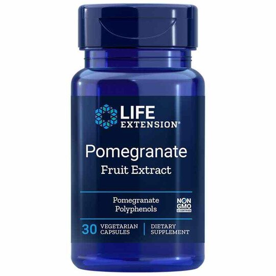 Pomegranate Fruit Extract, 30 Veg Capsules, LFE