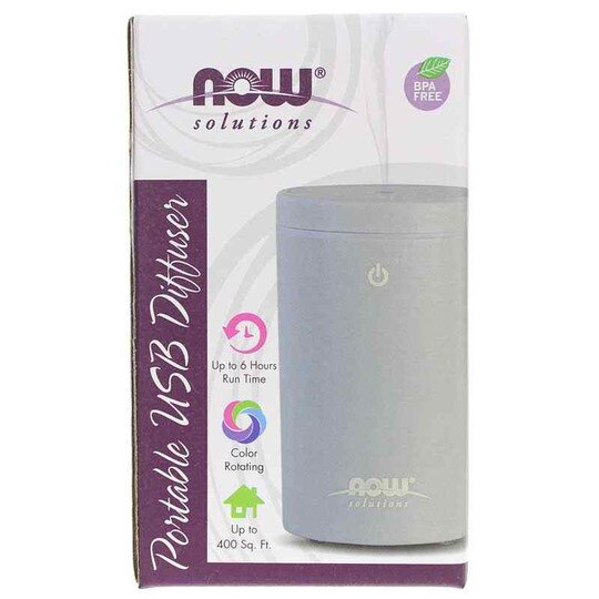 Portable USB Ultrasonic Oil Diffuser, 1 Piece(s), NOW