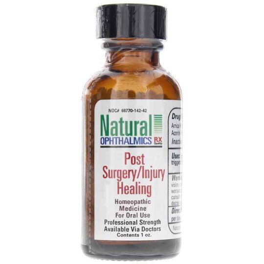 Post Surgery/Injury Healing Homeopathic Pellets, Natural Ophthalmics